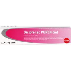 DICLOFENAC PUREN Gel 50 g – Артикул 11354132 (артикул 11354132) Германия