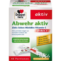 DOPPELHERZ Abwehr aktiv DIRECT Pellets 40 St – Артикул 11616129 (артикул 11616129) Германия