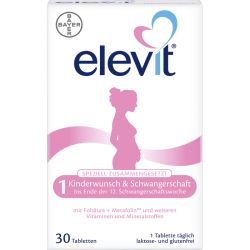 ELEVIT 1 Kinderwunsch & Schwangerschaft Tabletten 30 St – Артикул 11677800 (артикул 11677800) Германия
