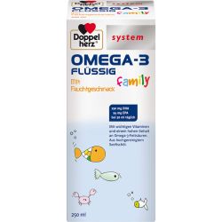 DOPPELHERZ Omega-3 flssig family system 250 ml – Артикул 12351259 (артикул 12351259) Германия