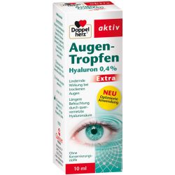 DOPPELHERZ Augen-Tropfen Hyaluron 0,4% Extra 10 ml – Артикул 13425273 (артикул 13425273) Германия