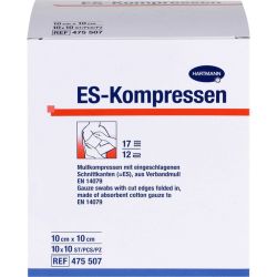 ES-KOMPRESSEN steril 10x10 cm Gropackung 10X10 St – Артикул 14289719 (артикул 14289719) Германия