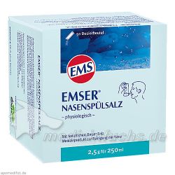 EMSER NASENSPÜLSALZ physiologisch Beutel, 50 ST – Артикул 2579665 (артикул 2579665) Германия