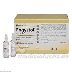 ENGYSTOL ad us.vet.Ampullen, 50 ST – Артикул 2585068 (артикул 2585068) Германия