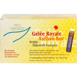 GELEE ROYAL Aufbaukur M800 Trinkampullen 14X20 g – Артикул 14812 (артикул 14812) Германия