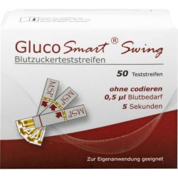 GLUCOSMART Swing Blutzucker Teststreifen 50 St – Артикул 112265 (артикул 112265) Германия