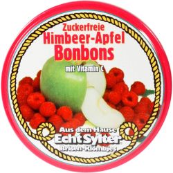 ECHT SYLTER Himbeer Apfel Bonbons zuckerfrei 70 g – Артикул 264816 (артикул 264816) Германия