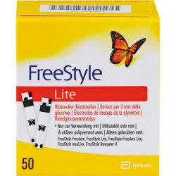 FREESTYLE Lite Teststreifen ohne Codieren 50 St – Артикул 435991 (артикул 435991) Германия