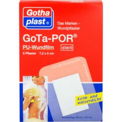 GOTA-POR PU Wundfilm 7,2x5 cm steril Pflaster 5 St – Артикул 468424 (артикул 468424) Германия