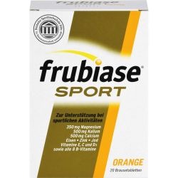 FRUBIASE SPORT Brausetabletten 20 St – Артикул 737396 (артикул 737396) Германия