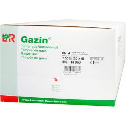 GAZIN Tupfer eigr.steril 2+3 Schutzr.o.RK 100 St – Артикул 1232209 (артикул 1232209) Германия