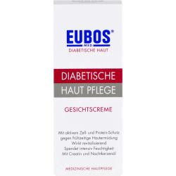 EUBOS DIABETISCHE HAUT PFLEGE Gesicht Creme 50 ml – Артикул 1308272 (артикул 1308272) Германия
