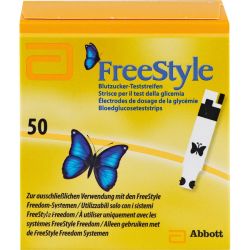 FREESTYLE Teststreifen 50 St – Артикул 1510654 (артикул 1510654) Германия
