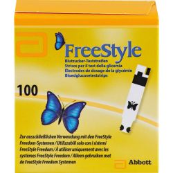 FREESTYLE Teststreifen 100 St – Артикул 1510660 (артикул 1510660) Германия