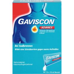 GAVISCON Advance Pfefferminz Suspension 12X10 ml – Артикул 2240760 (артикул 2240760) Германия