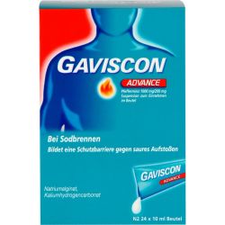 GAVISCON Advance Pfefferminz Suspension 24X10 ml – Артикул 2240777 (артикул 2240777) Германия