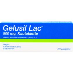 GELUSIL LAC Kautabletten 20 St – Артикул 2498091 (артикул 2498091) Германия