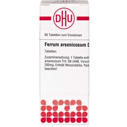 FERRUM ARSENICOSUM D 6 Tabletten 80 St – Артикул 2630254 (артикул 2630254) Германия