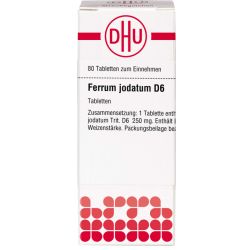FERRUM JODATUM D 6 Tabletten 80 St – Артикул 2630283 (артикул 2630283) Германия