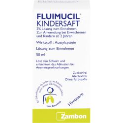 FLUIMUCIL Kindersaft 50 ml – Артикул 2650239 (артикул 2650239) Германия