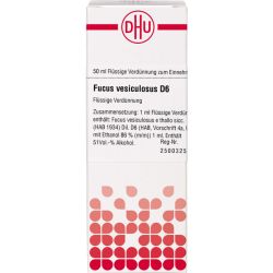 FUCUS VESICULOSUS D 6 Dilution 50 ml – Артикул 2898979 (артикул 2898979) Германия
