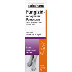 FUNGIZID-ratiopharm Pumpspray 40 ml – Артикул 3417781 (артикул 3417781) Германия