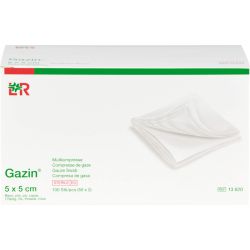 GAZIN Mullkomp.5x5 cm steril 8fach 50X2 St – Артикул 3449048 (артикул 3449048) Германия