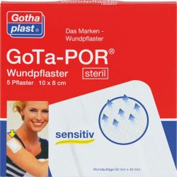 GOTA-POR Wundpflaster steril 80x100 mm 5 St – Артикул 4473617 (артикул 4473617) Германия