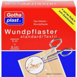 GOTHAPLAST Wundpfl.stand.6 cmx5 m Rolle 1 St – Артикул 4951330 (артикул 4951330) Германия