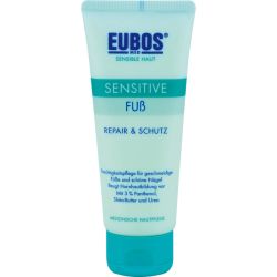 EUBOS SENSITIVE Fu Repair & Schutzcreme 100 ml – Артикул 5515737 (артикул 5515737) Германия