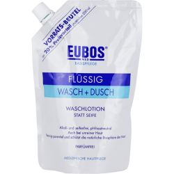 EUBOS FLSSIG blau unparfm.Nachf.Btl. 400 ml – Артикул 6347064 (артикул 6347064) Германия