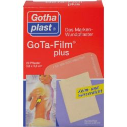 GOTA FILM plus 3,8x3,8 cm Pflaster 20 St – Артикул 6571927 (артикул 6571927) Германия