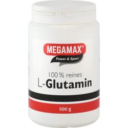 GLUTAMIN 100% rein Megamax Pulver 500 g – Артикул 6705687 (артикул 6705687) Германия