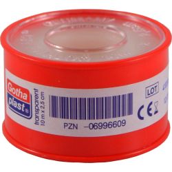 GOTHA FLEX Heftpfl.transp.2,5 cmx10 m 1 St – Артикул 6996609 (артикул 6996609) Германия