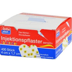 GOTHAPLAST Injektionspfl.Kinder Blume 1,7x4 cm 400 St – Артикул 7118851 (артикул 7118851) Германия