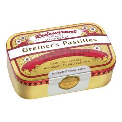 GRETHERS Redcurrant+Vitamin C zuckerfrei Pastillen 110 g – Артикул 7298184 (артикул 7298184) Германия