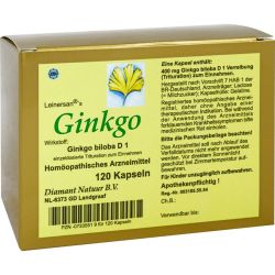 GINKGO KAPSELN 120 St – Артикул 7335519 (артикул 7335519) Германия