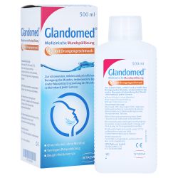 Glandomed Medizinische Mundspüllösung mit Orangengeschmack – Артикул 2562280 (артикул 2562280) Германия
