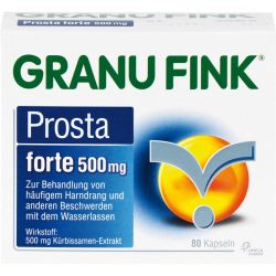 GRANU FINK Prosta forte 500 mg Hartkapseln 80 St – Артикул 10011921 (артикул 10011921) Германия