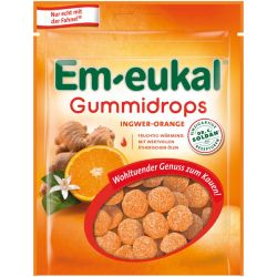 EM EUKAL Gummidrops Ingwer-Orange zuckerhaltig 90 g – Артикул 10392076 (артикул 10392076) Германия