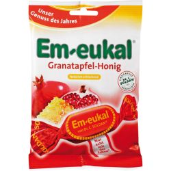EM EUKAL Bonbons Granatapfel-Honig zuckerhaltig 75 g – Артикул 11112794 (артикул 11112794) Германия
