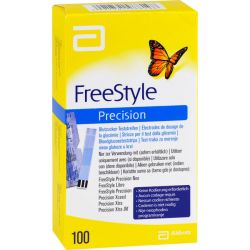 FREESTYLE Precision Blutzucker Teststr.o.Codierung 100 St – Артикул 11351352 (артикул 11351352) Германия