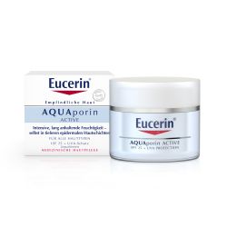 EUCERIN AQUAporin Active Creme LSF 25 50 ml – Артикул 10961404 (артикул 10961404) Германия
