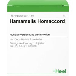 HAMAMELIS HOMACCORD Ampullen 10 St – Артикул 446109 (артикул 446109) Германия