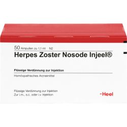 HERPES ZOSTER Nosode Injeel Ampullen 50 St – Артикул 1831192 (артикул 1831192) Германия