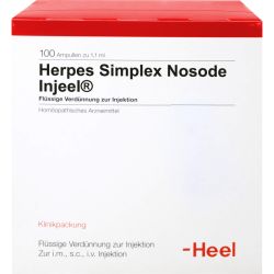 HERPES SIMPLEX Nosode Injeel Ampullen 100 St – Артикул 1896636 (артикул 1896636) Германия
