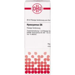 HYOSCYAMUS D 6 Dilution 20 ml – Артикул 2102408 (артикул 2102408) Германия