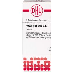 HEPAR SULFURIS D 30 Tabletten 80 St – Артикул 2115546 (артикул 2115546) Германия
