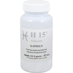 H 15 Weihrauchkapseln 350 mg 100 St – Артикул 2260550 (артикул 2260550) Германия