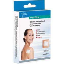 HGA-DERM steriles Pflaster 53x70 mm 10 St – Артикул 2483592 (артикул 2483592) Германия